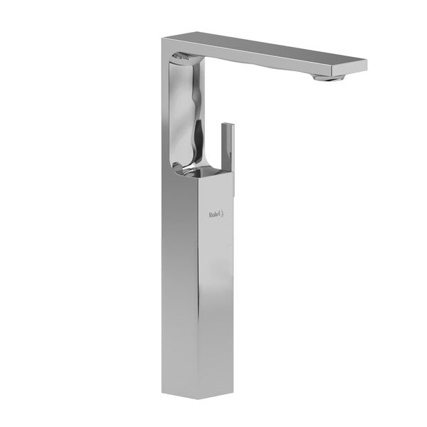 Modern chrome faucet with a minimalist design