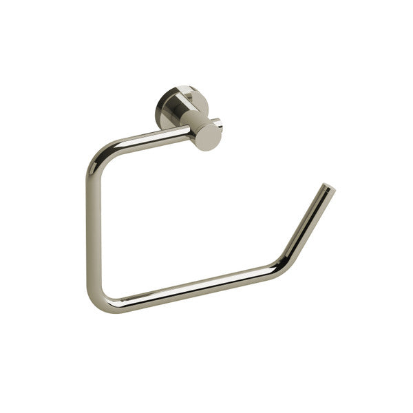 Modern chrome toilet paper holder