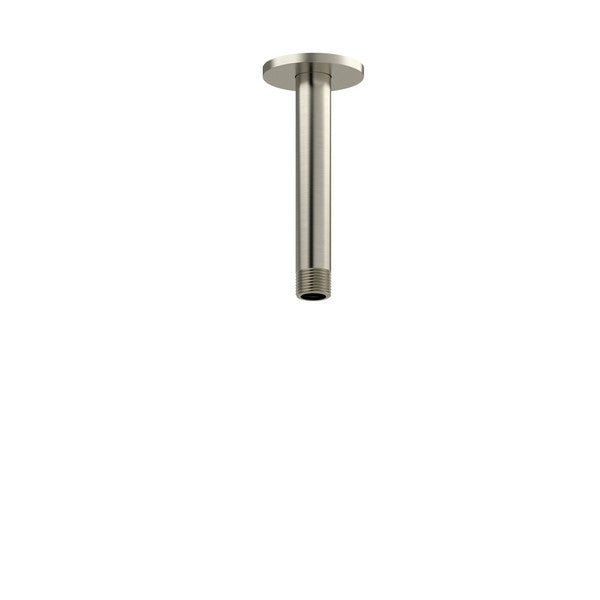 Metal upright pole with a circular base