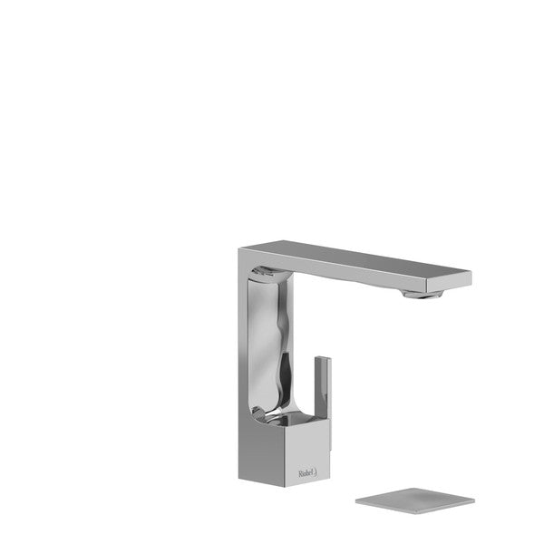 Modern stainless steel kitchen faucet with a sleek design