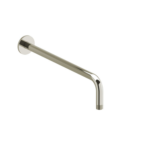 Modern chrome wall-mounted faucet spout