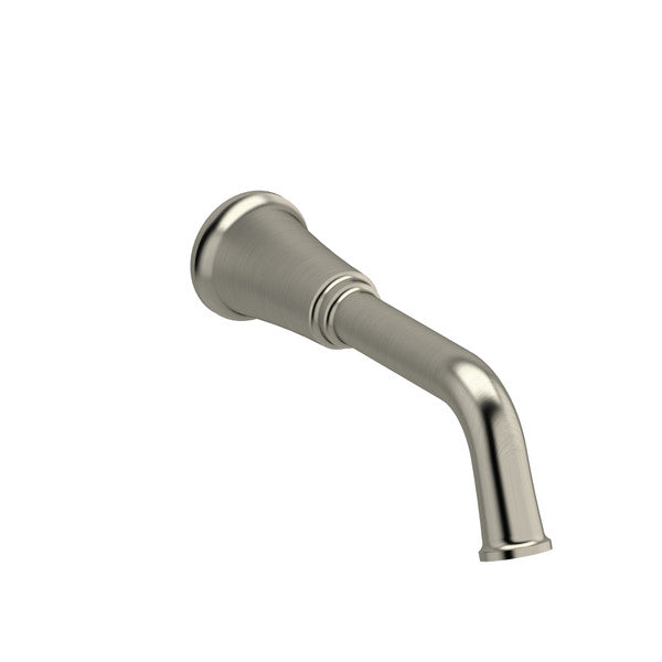 Stylish metal faucet spout