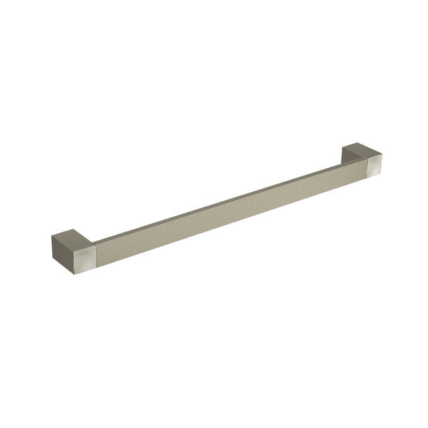 Modern straight towel bar in a minimalist design.