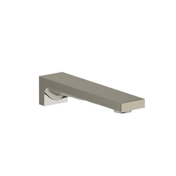 Modern rectangular bathroom faucet spout