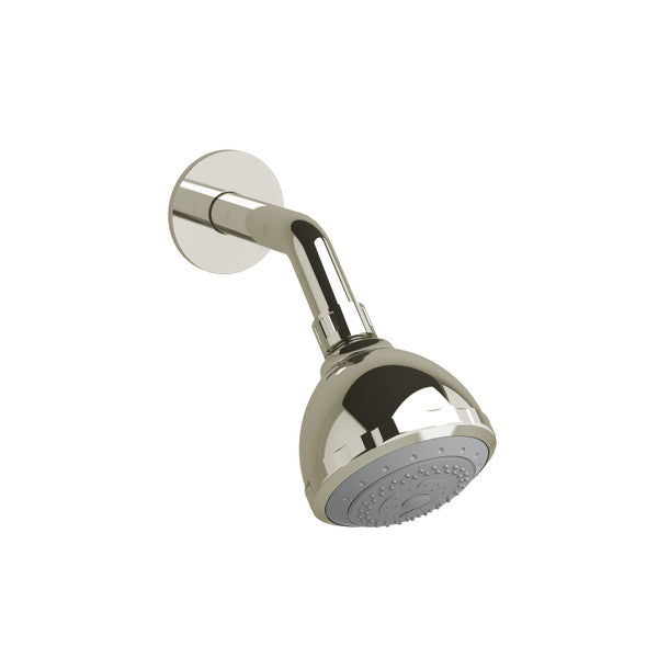 Showerhead mounted on a wall