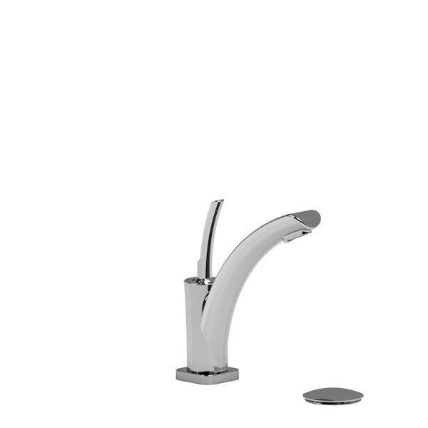 Modern silver faucet with a sleek design