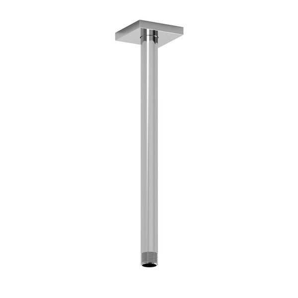 Stainless steel ceiling-mounted shower arm