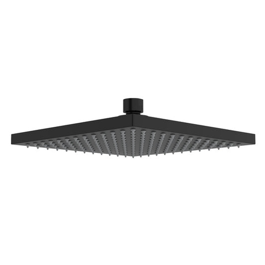 Black square showerhead with multiple nozzles