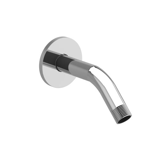 Metal wall-mounted shower arm